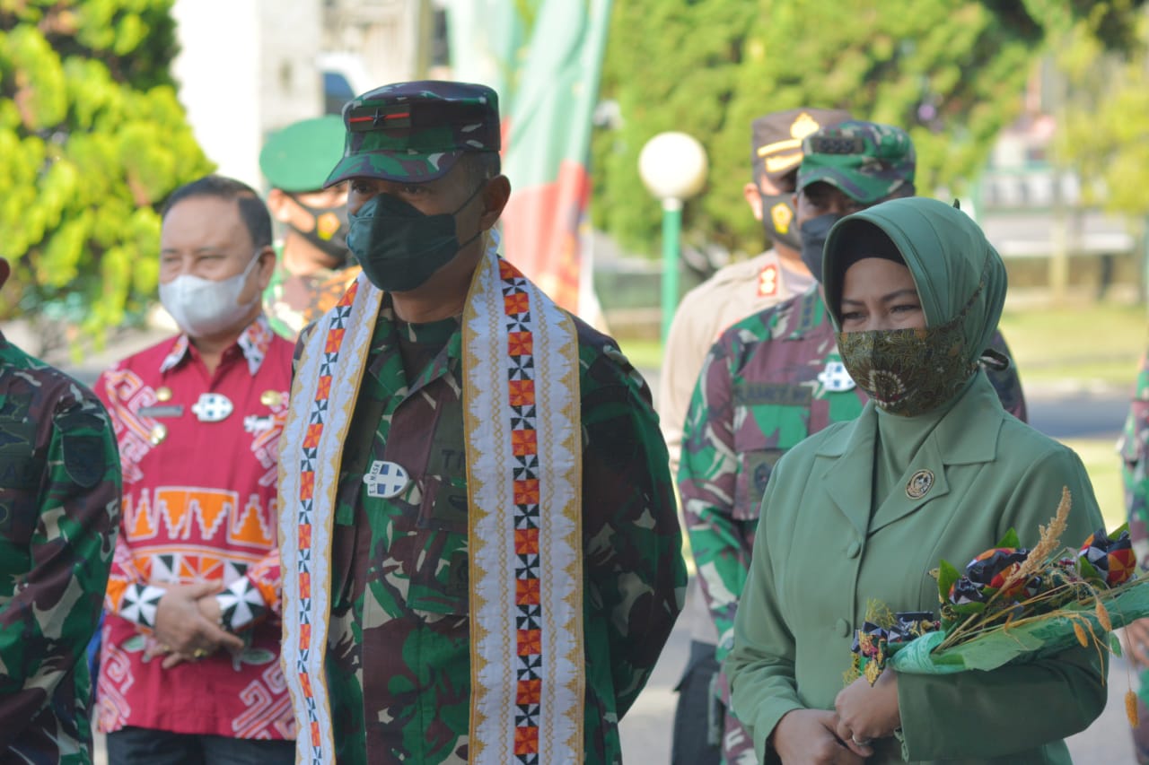 Danrem 043/Gatam Kunjungin Kodim 0422/Lampung Barat dan Kodim 0424/Tanggamus