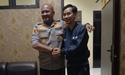 Kapolres Serang Bantu Wartawan Yang Kambingnya Hilang Dicuri