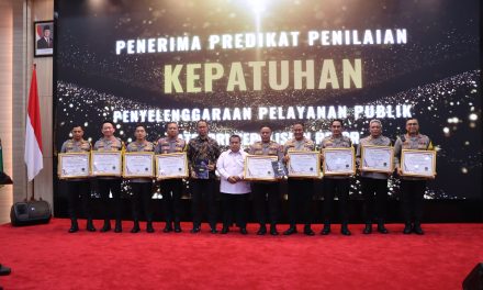 *Ombudsman RI Berikan Penghargaan Terbaik Kepada Polres Metro Tangerang Kota Penyelenggara Pelayanan Publik 3 Tahun Berturut-turut Di Provinsi Banten*