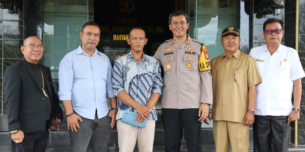 Seorang Pemuda Diamankan dan Diamuk Masa di Banjit, Kapolres Way Kanan Mediasi Para Tokoh dan Berakhir Perdamaian