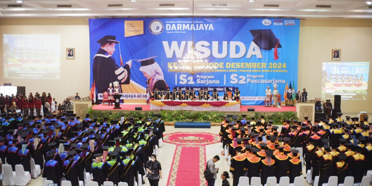 IIB Darmajaya Gelar Wisuda ke-38, Luluskan 342 Mahasiswa dari Program Sarjana dan Pascasarjana