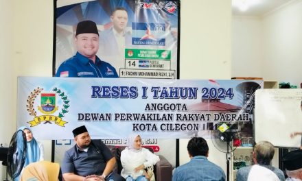 Dewan Fachri Muhammad Rizki, Gelar Reses Yang pertama Di lingkungan Gerem Raya. Kec, Grogol.