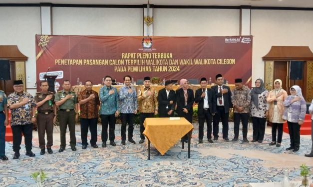 KPU Tetapkan H. Robinsar Dan Fajar Sebagai Walikota 2025-2030