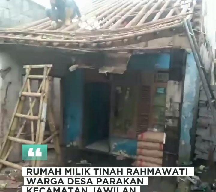 Rumah Tina Ambruk, Pemerintah Serang Banten, Diduga Tutup Mata.