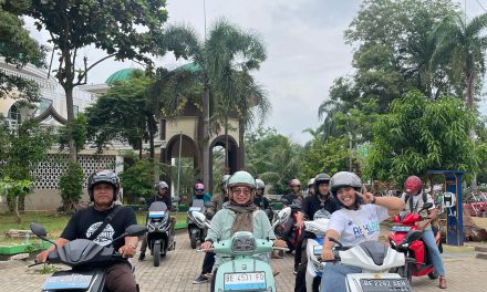 Pastikan SPKLU Siap jelang Ramadhan, PLN  dan Komunitas Kosmik Lampung  gelar Sunmori Motor Listrik