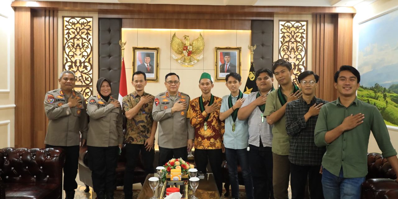 Kapolda Lampung Audiensi dengan Pengurus HMI Cabang Bandar Lampung