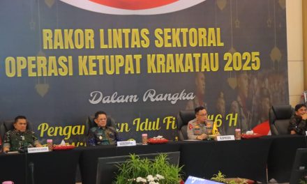 Polda Lampung Gelar Rakor Lintas Sektoral Persiapan Pengamanan Hari Raya Idul Fitri 1446 H