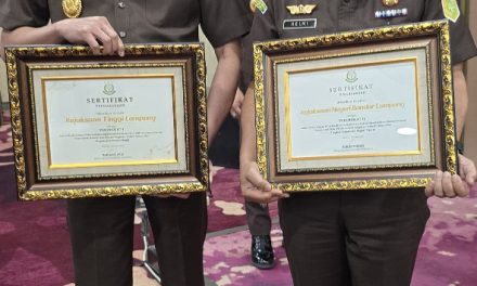 KEJATI LAMPUNG RAIH PENGHARGAAN PERINGKAT PERTAMA IMPLEMENTASI SAKIP 2024 DARI KEMENTERIAN PANRB