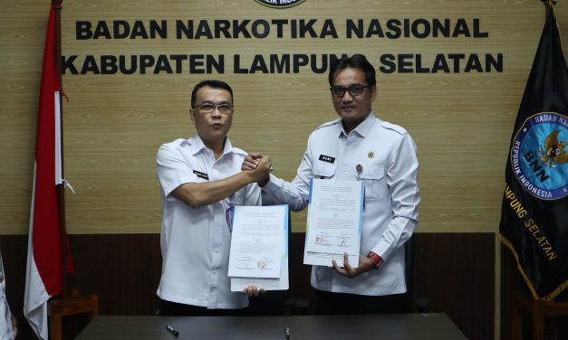 BNNK Lampung Selatan dan Lapas Kelas IIA Kalianda Jalin Kerja Sama untuk Penguatan Program Pencegahan Narkotika