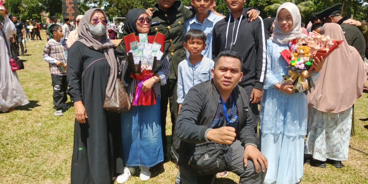 Mahesa Again Prayuda telah di Lantik menjadi TNI kopassus AD