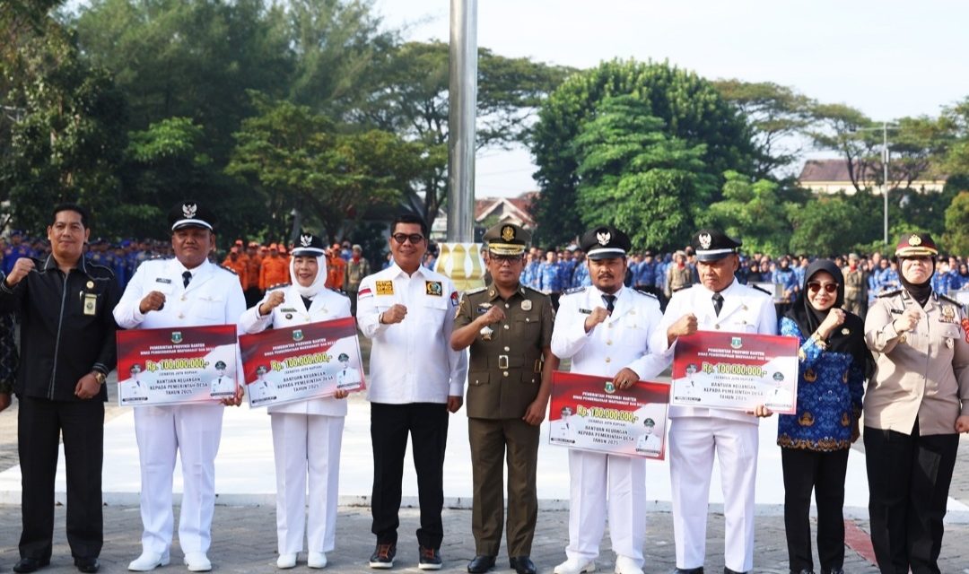 Pemprov Banten Kucurkan Rp123,8 Miliar untuk Desa, Demi Tingkatkan Pelayanan Pemerintah Desa