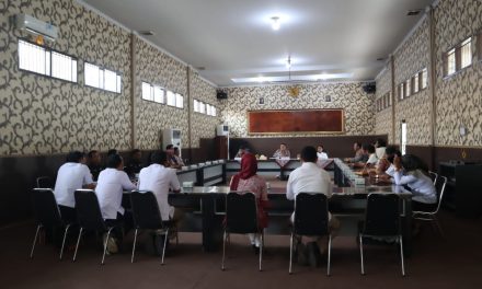 Audensi KPU dan Bawaslu Bersama Kapolres Lampung Selatan di Aula GWL Polres Lampung Selatan