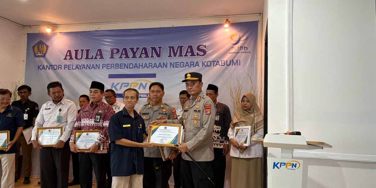 Dapat Nilai Tertinggi Kinerja Pelaksanaan Anggaran Tahun 2024, Polres Lampung Utara Terima Penghargaan Dari Kementerian Keuangan