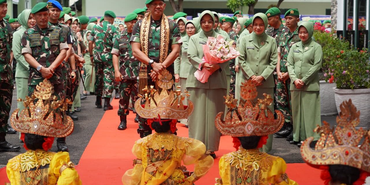 Pangdam XXI/RI Sampaikan Arahan Perdana kepada Prajurit dan PNS Jajaran Kodam XXI/RI