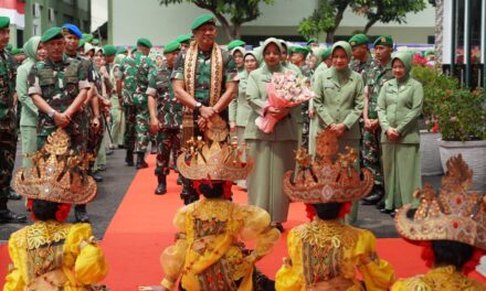 Pangdam XXI/RI Sampaikan Arahan Perdana kepada Prajurit dan PNS Jajaran Kodam XXI/RI
