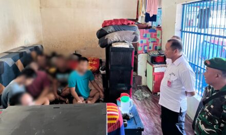 Tegakkan Komitmen Berantas Barang Terlarang, Lagi dan Lagi Lapas Kotaagung Melakukan Kegiatan Razia Blok Hunian