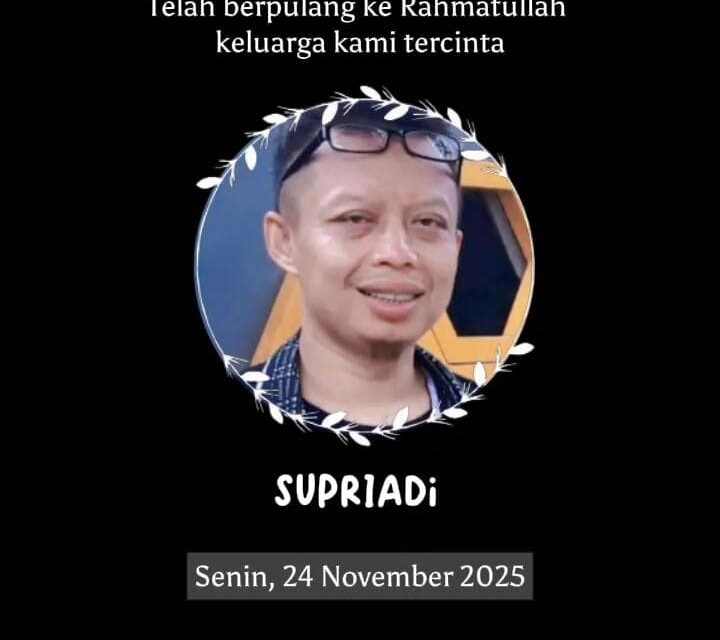 DPC GWI Kota Cilegon Ungkap Duka Mendalam atas Kepergian sahabat Kita Supriyadi.