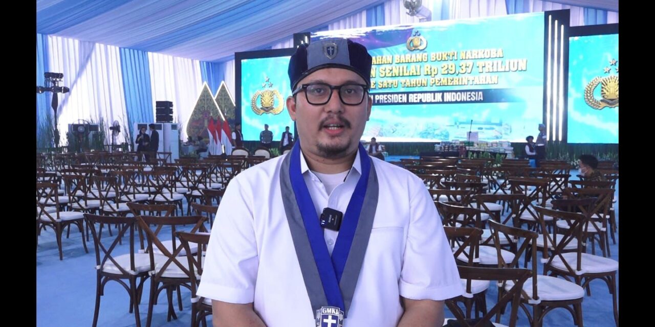 GMKI Apresiasi Langkah Pemerintah dan Polri Berantas Narkoba