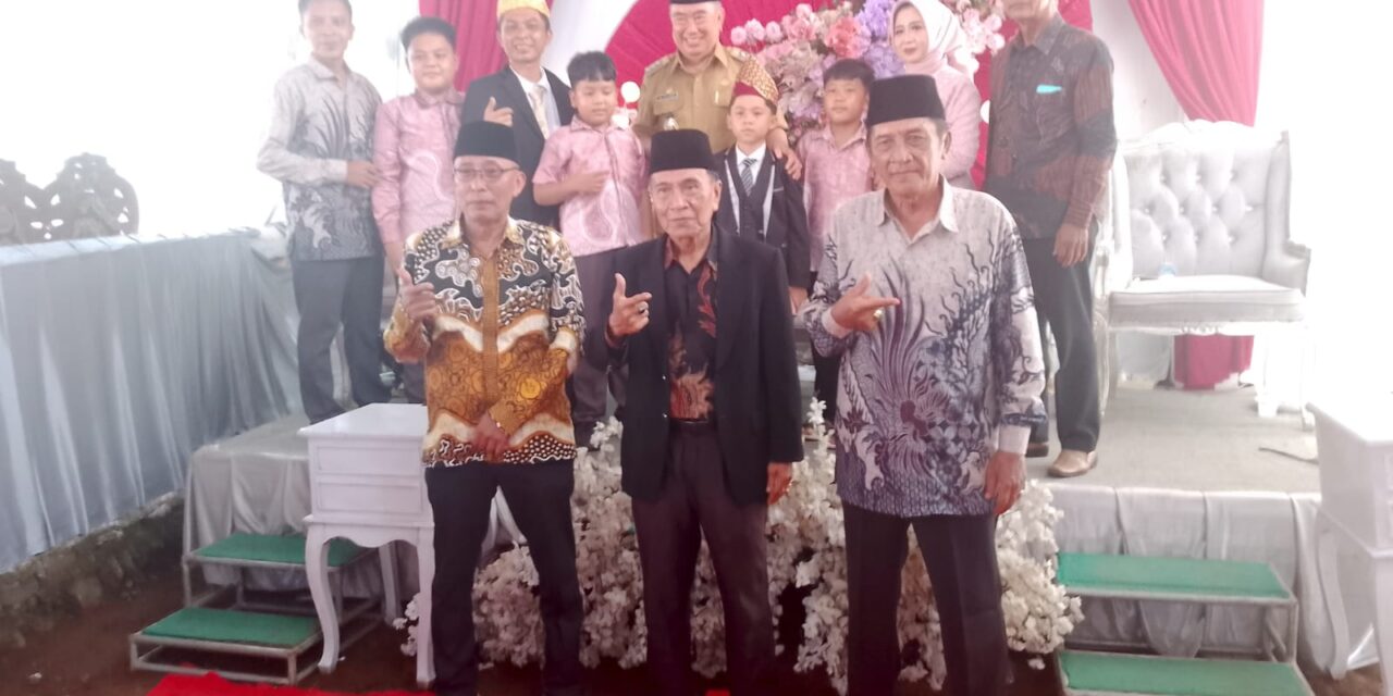 Nuansa Syukur, Walimatul Khitan Kenzo bin Tarmizi di Pekon Mulang Maya Dihadiri Tokoh-Tokoh Penting