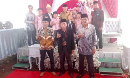 Nuansa Syukur, Walimatul Khitan Kenzo bin Tarmizi di Pekon Mulang Maya Dihadiri Tokoh-Tokoh Penting