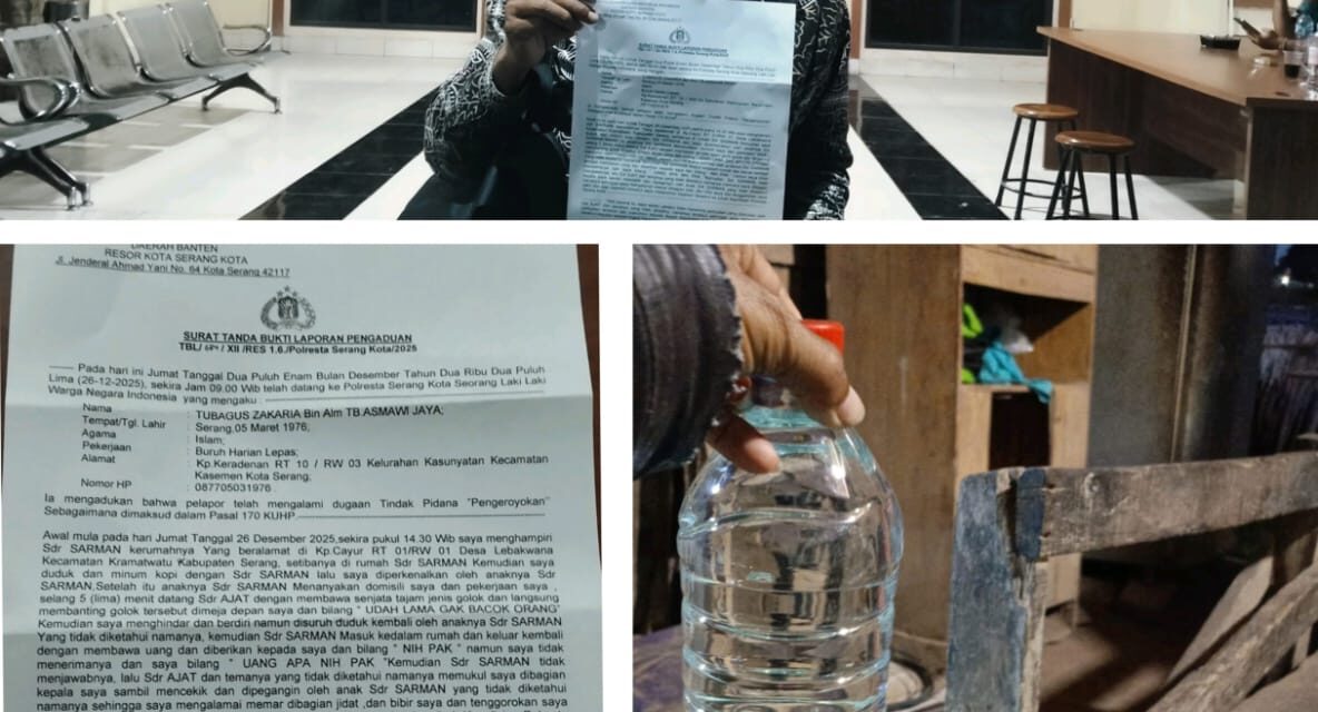 Hasil Penelusuran Miras Ilegal Wartawan Jadi Korban penganiayaan, Pengeroyokan Di Wilayah Kramatwatu Serang Banten.