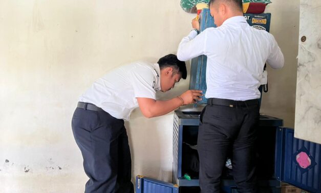 Dukung 15 Program Aksi Kemenimipas, Tim Satopspatnal Lapas Kotaagung Sidak Kamar E3