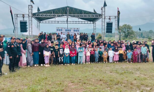 Milad ke-7 BPPKB Banten DPAC Mancak Digelar di Alun-Alun Mancak,) Penuh kebahagiaan Santuni 500 Anak Yatim dan Dhuafa.