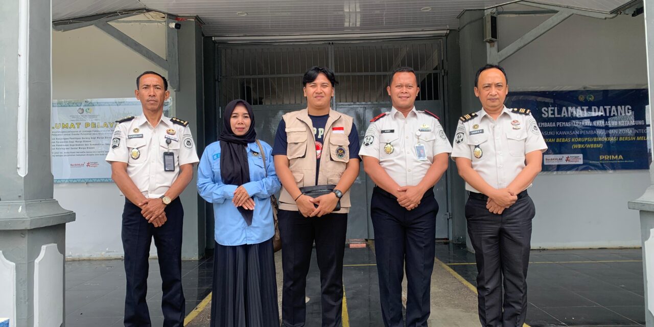 Antisipasi Celah dan Standar Gizi, SPPI Tanggamus Tinjau Pembangunan Dapur Sehat Lapas Kotaagung