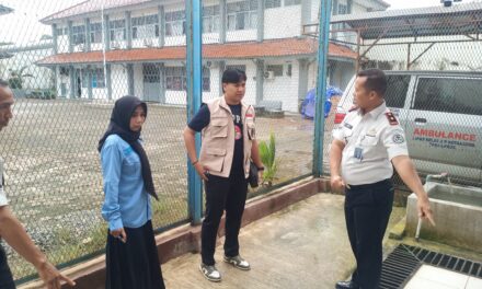 Perkuat Program Strategis Nasional, SPPI Tanggamus Tinjau Kesiapan Dapur Sehat Lapas Kotaagung