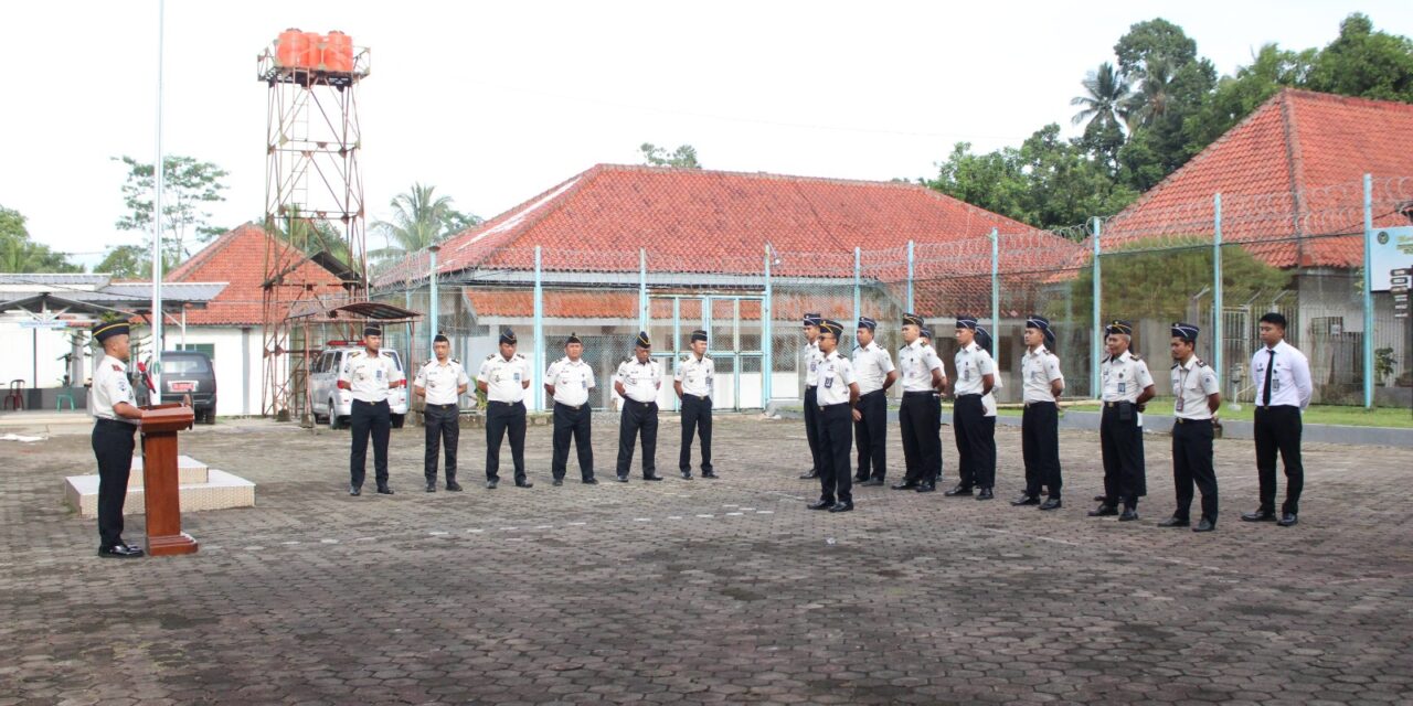 Awali Pekan Kerja, Lapas Kotaagung Tekankan Disiplin dan Kesiapan Jelang Ramadhan