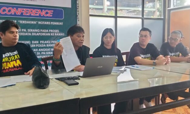 Kuasa Hukum Shandy Susanto Laporkan Panitera dan Jurusita PN Serang ke BAWAS MA, KY dan KPK, Dugaan Intervensi Proses PK Mengemuka