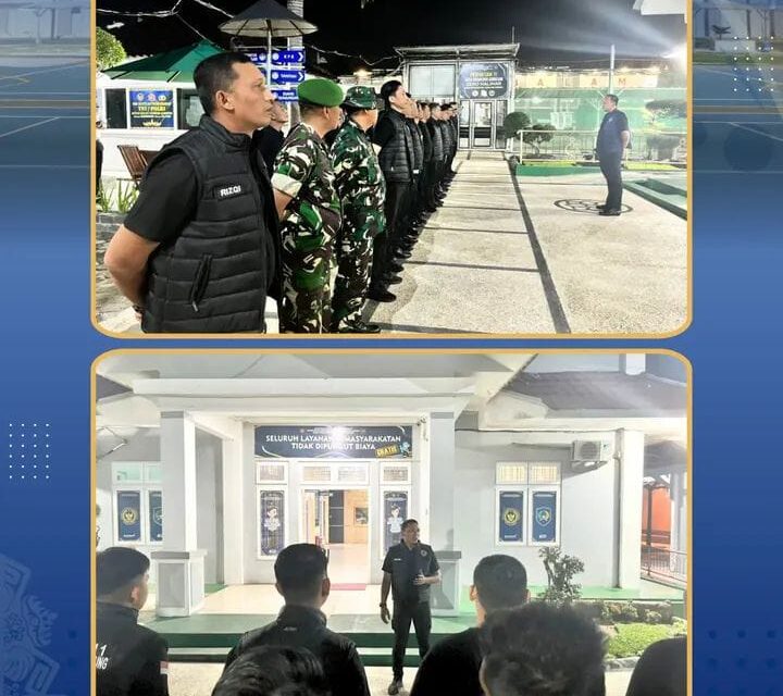 Razia Insidentil Rutan Kelas I Bandar Lampung: Komitmen Tegas Wujudkan Keamanan dan Ketertiban