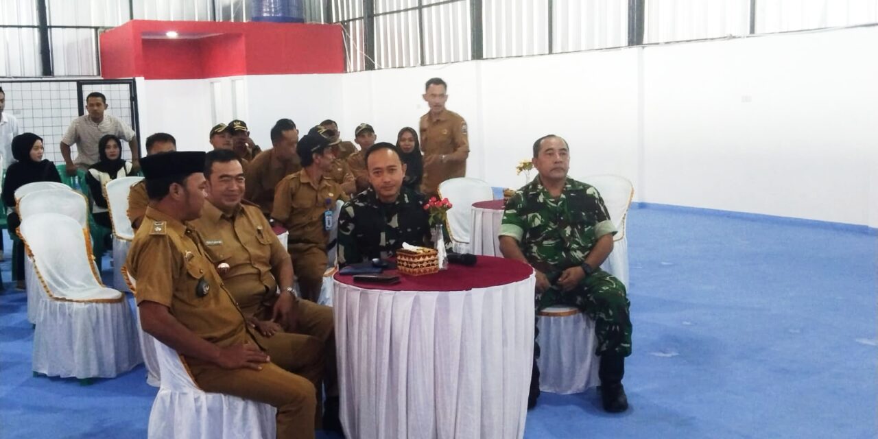 Dandim 0421/Lampung Selatan Ikuti Vidcon Percepatan Pembangunan KDKMP di Desa Budi Lestari.
