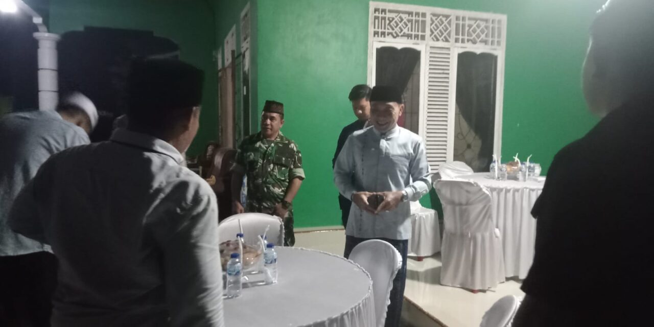 Kapten Inf Tarekat Danramil 421-09/Tjb Hadiri (SHOBAT) Solawat Bareng Bupati