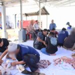 Penuh Kekhusyukan, Lapas Kotaagung Gelar Salat Id dan Pemotongan Hewan Kurban