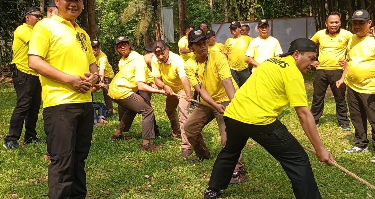 Rangkaian Hari Bhayangkara Ke – 80, Bidhumas  Polda Lampung dan Insan Pers Gelar Gathering