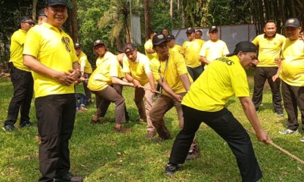 Rangkaian Hari Bhayangkara Ke – 80, Bidhumas  Polda Lampung dan Insan Pers Gelar Gathering